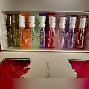 Tocca sampler minus one :)